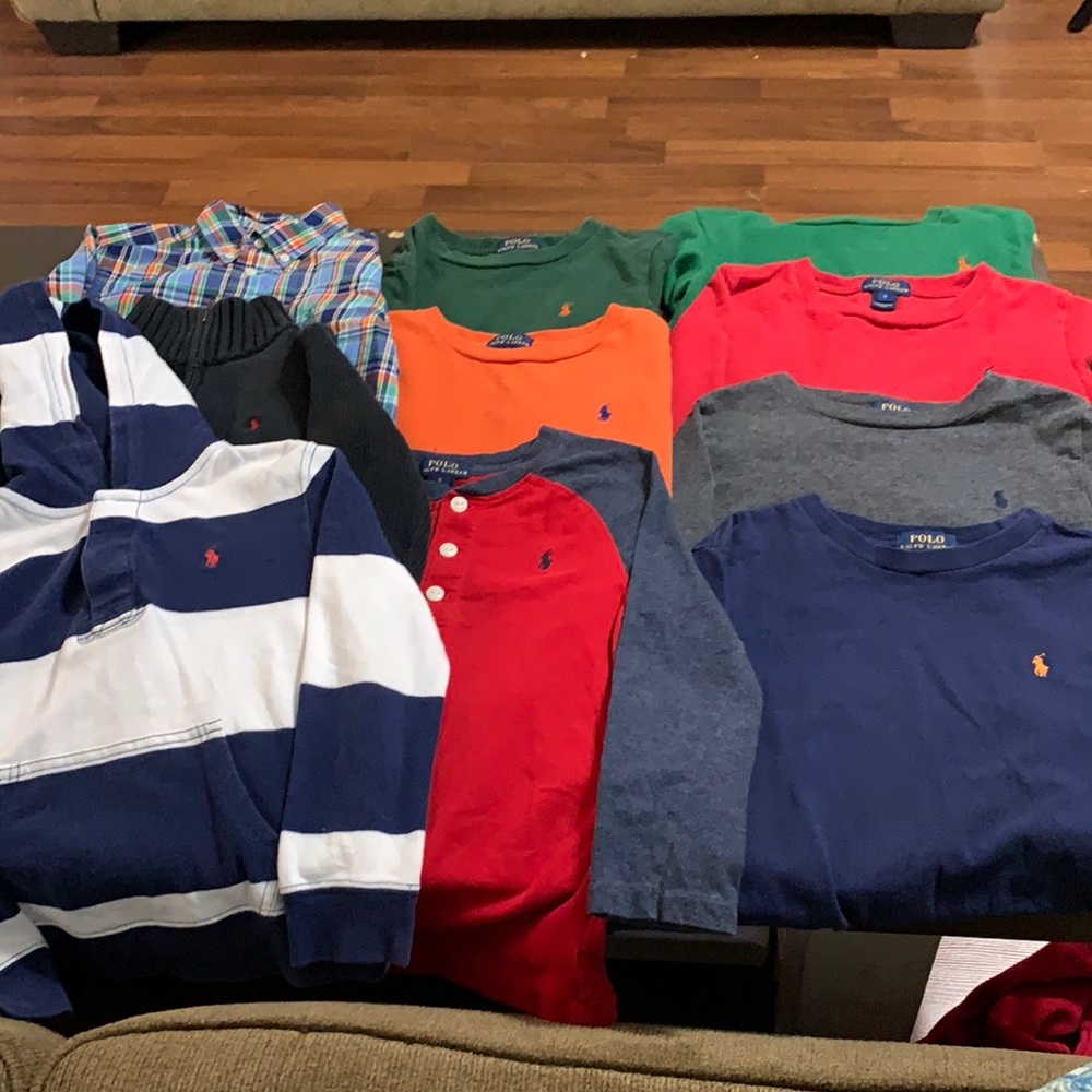 Boys Size 6 Long Sleeve Ralph Lauren Lot